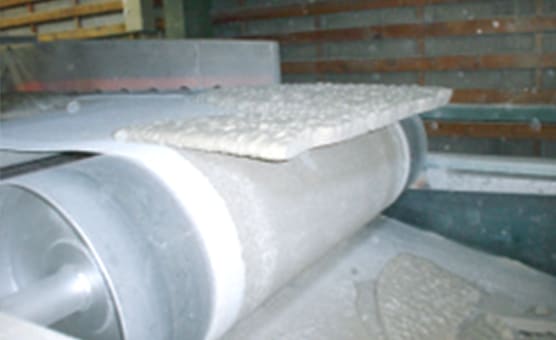 板状の焼き上がり